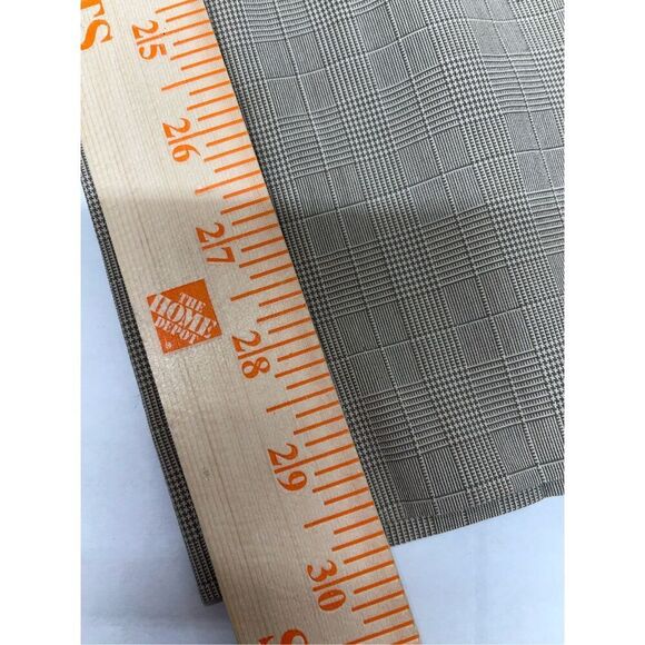 Louis Raphael Rosso Flat Front Straight Fit Men's Dress Pants 32X30 Tan Houndsto - Picture 4 of 7